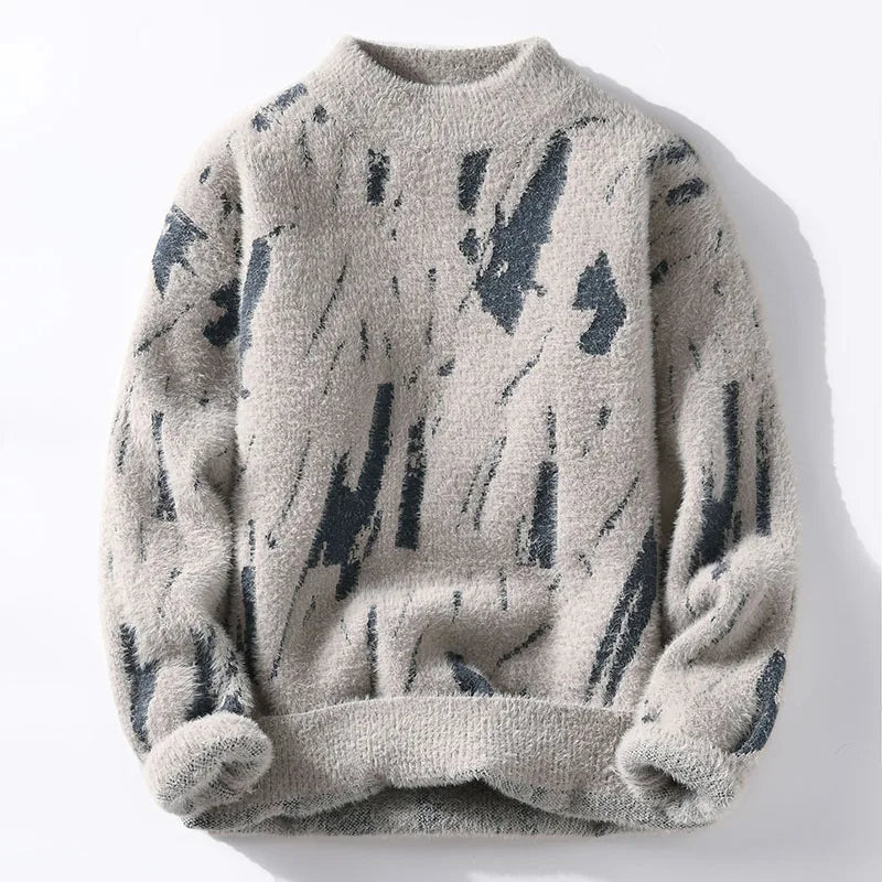 Clothing High Quality Fashion Sweaters/Men's Loose Casual Knitted Pullover/Men's Casual Round Neck Sweaters