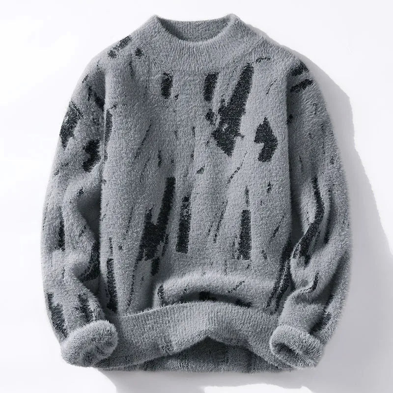 Clothing High Quality Fashion Sweaters/Men's Loose Casual Knitted Pullover/Men's Casual Round Neck Sweaters