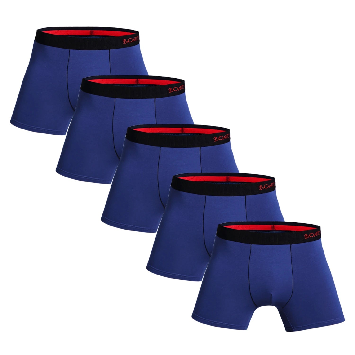 5pcs Pack Men's Cotton Underwear Male Brand Boxer Briefs 2025 Underpants For Homme Luxury Shorts