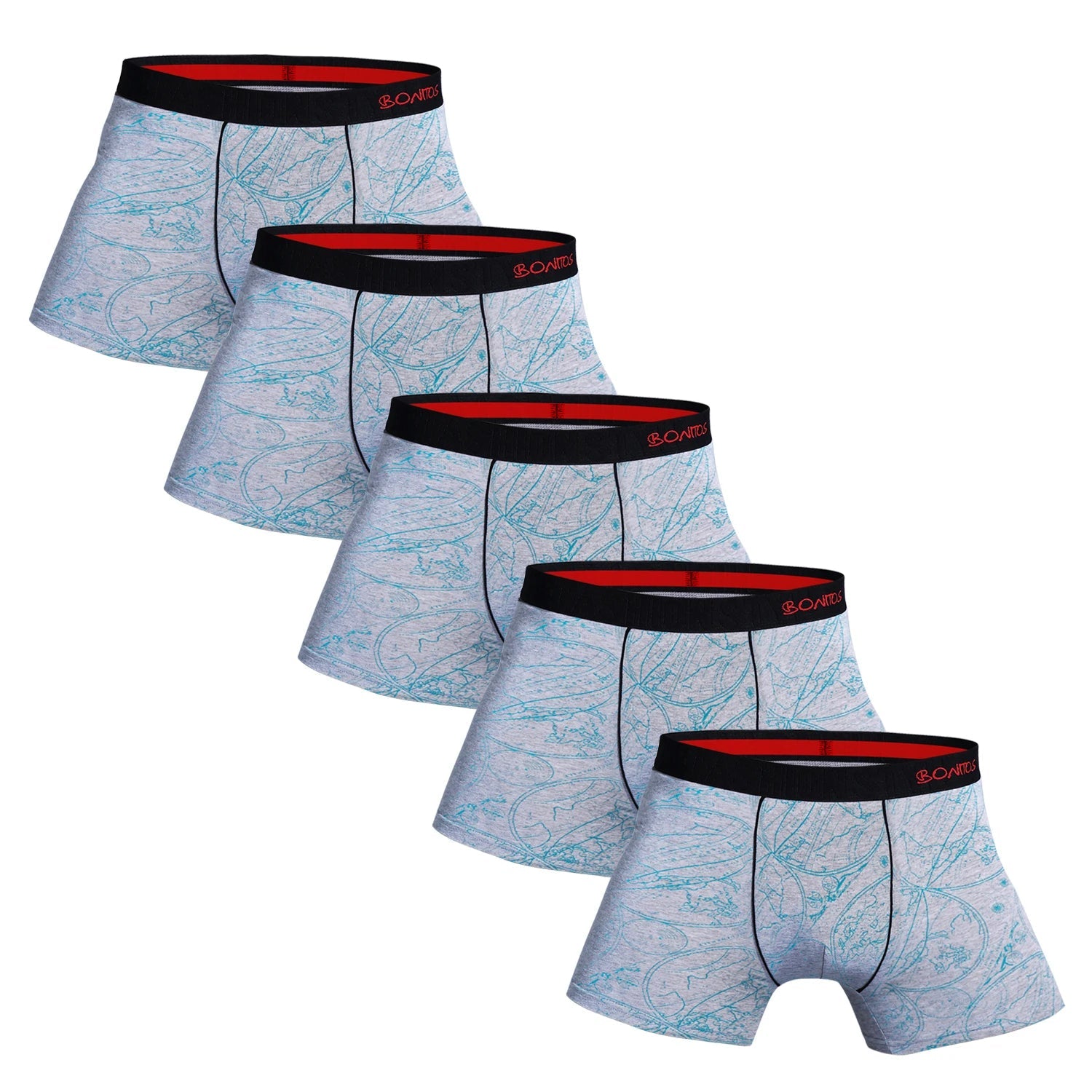 5pcs Pack Men's Panties Cotton Underwear Male Brand Boxer Briefs 2025 Underpants For Homme Luxury Shorts