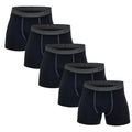 5pcs Pack Men's Panties Cotton Underwear Male Brand Boxer Briefs 2025 Underpants For Homme Luxury Shorts